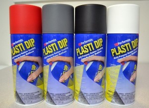 На фото - жидкая резина PLASTI DIP
