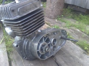 На фото - тюнинг двигателя мотоцикла Минск, ru-moto.ru