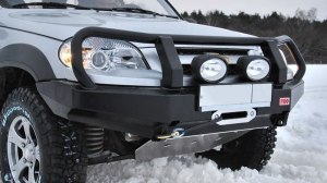 На фото - силовой обвес Шевроле Нива, off-wheels.ru