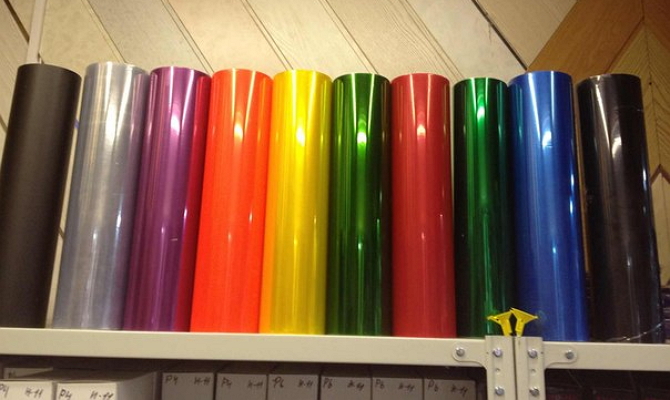 Пленка для тонировки задних фар автомобиля