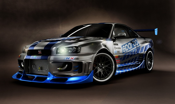 Автотюнинг Nissan Skyline GTR R35