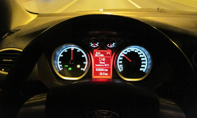 Улучшение подсветки приборного щитка в салоне авто