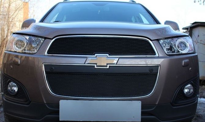 Замена штатной радиаторной решетки Chevrolet