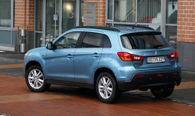 Mitsubishi ASX – авто для активной езды<