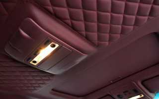 Как перетянуть обшивку потолка автомобиля