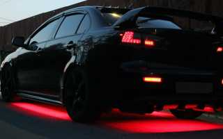 Запрещена ли подсветка днища авто – даем ответы на все вопросы