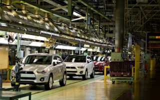 Где собирают автомобили марки Mitsubishi
