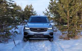 Geely Atlas зимой: поведение полного привода и подвески