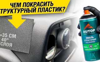 Краска для пластика на автомобиле – в чем секрет окрашивания?