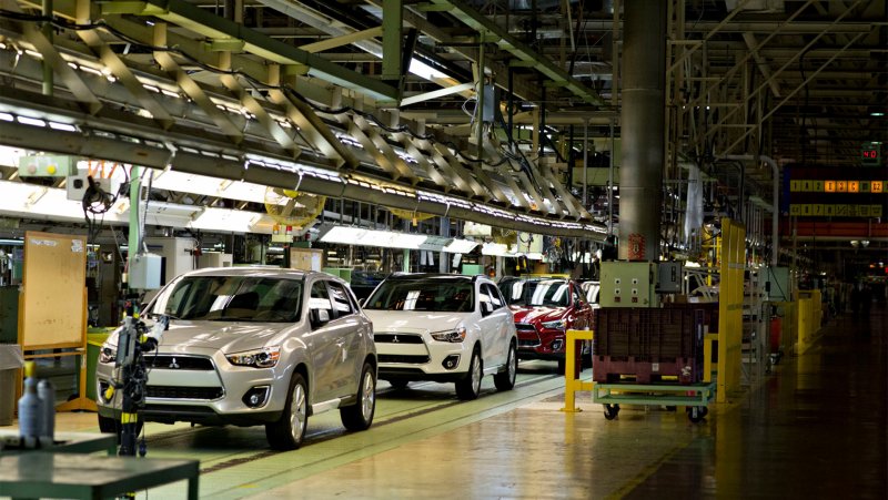 Завод автомобилей Mitsubishi