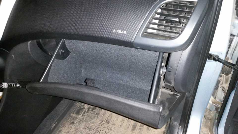Бардачок автомобиля