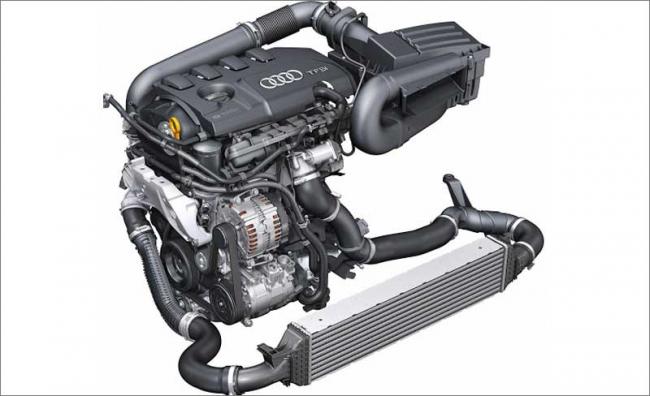 Двигатель TFSI с турбонагнетателем