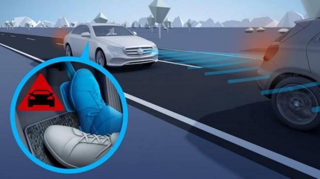 Экстренное торможение автомобиля