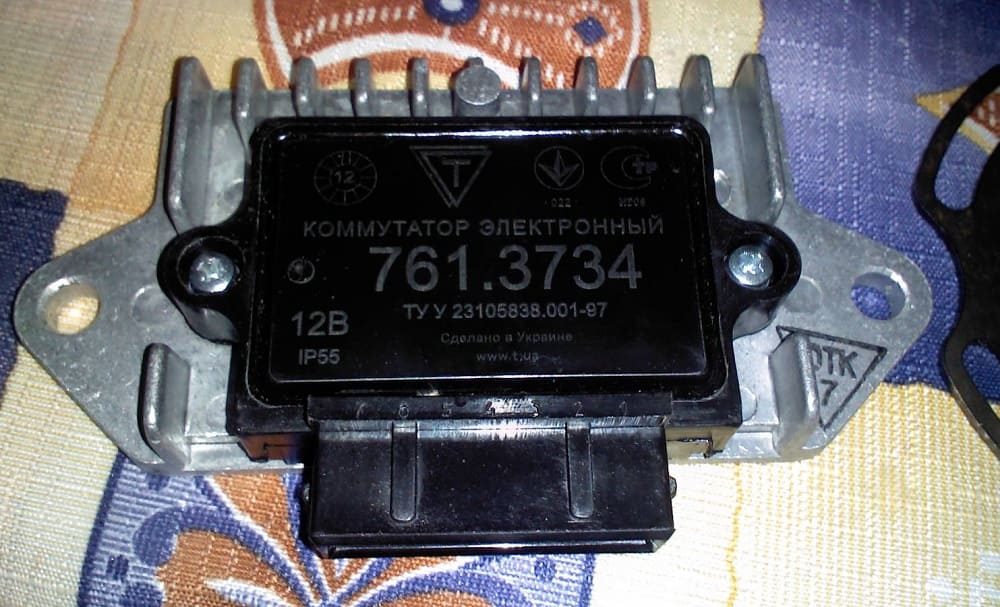 Электронный коммутатор зажигания