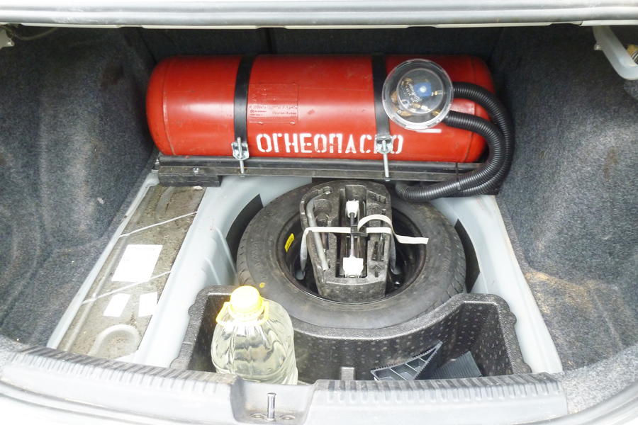 Газовое оборудование для автомобиля