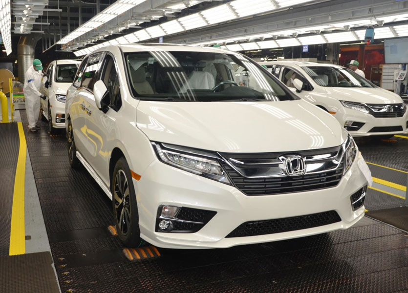 Где производят автомобили Honda
