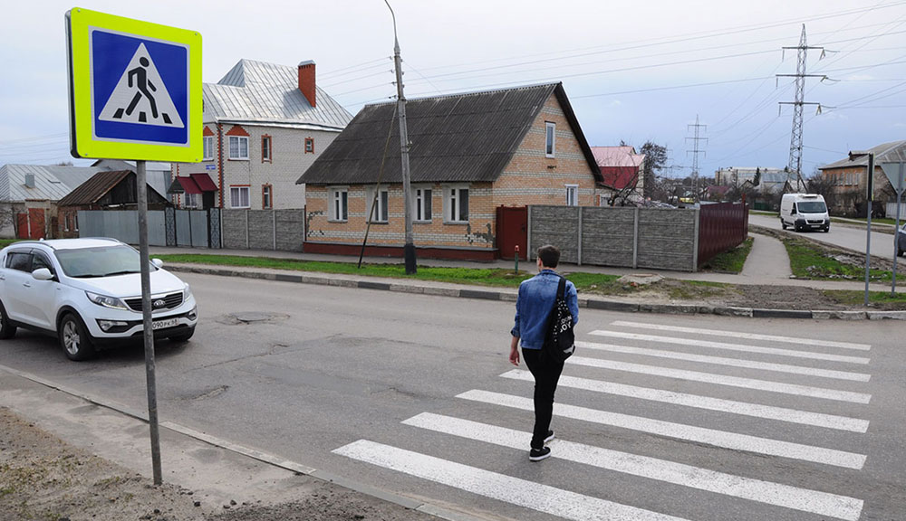 Обгон на пешеходном переходе