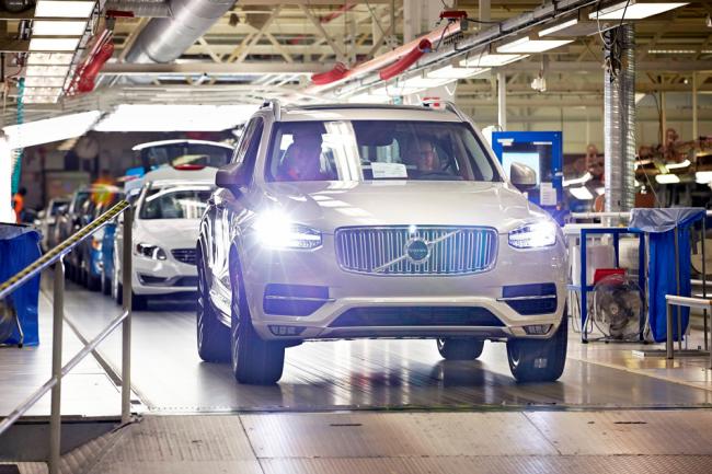 Производство автомобилей Volvo