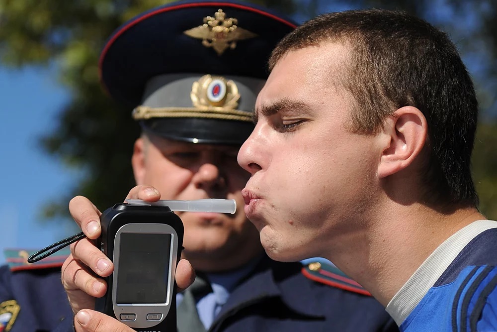 Проверка на алкоголь
