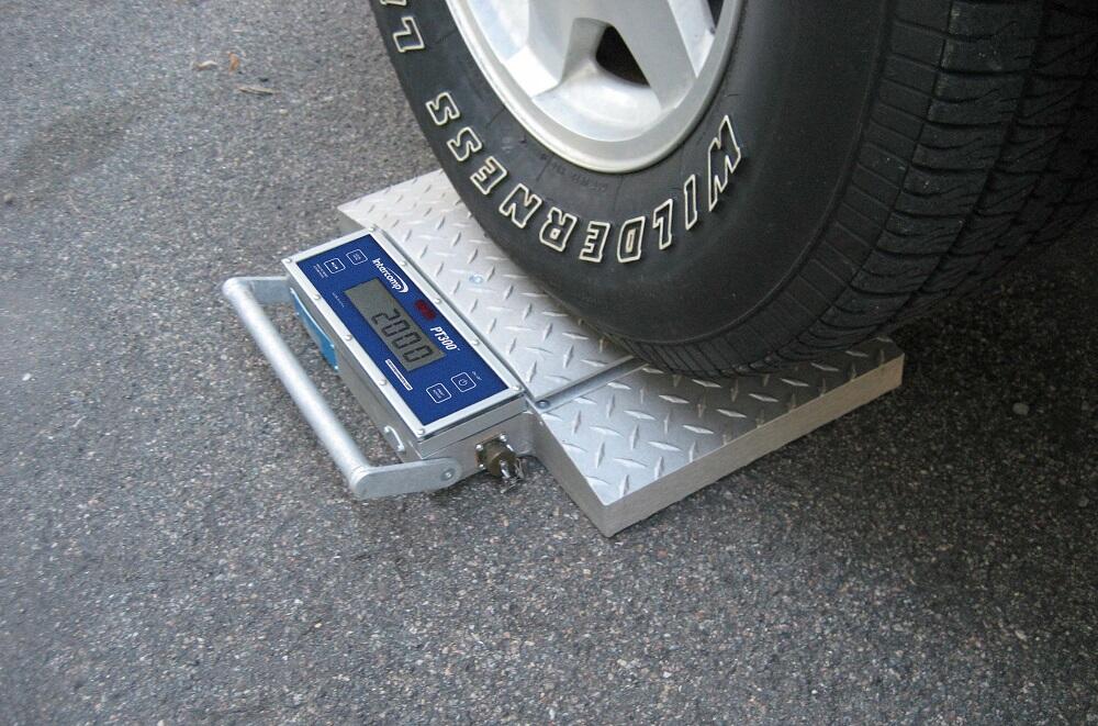 Взвешивание автомобиля